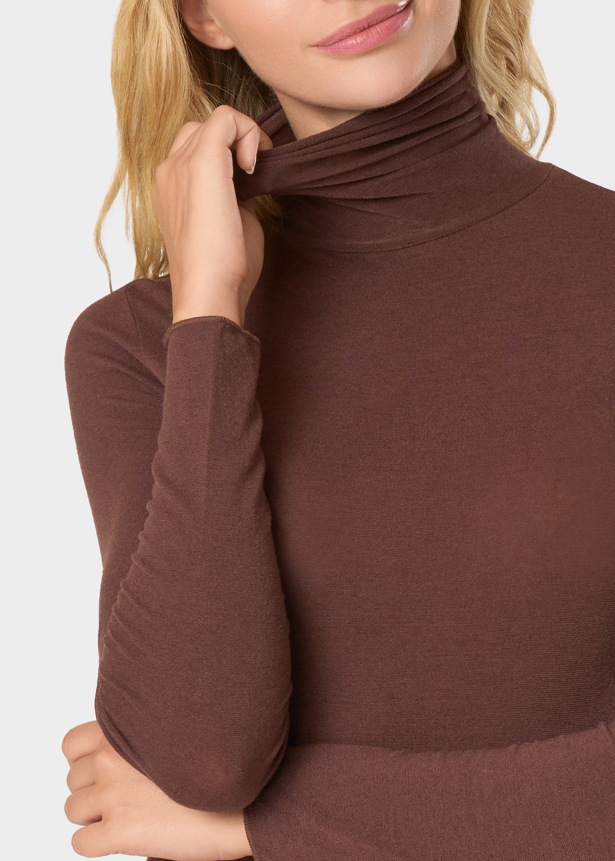 MAGLIA LIGHT CASHMERE COLLO ALTO
