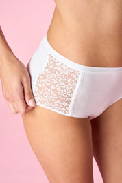 SLIP MIDI PIZZO COTONE